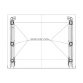 Oven outer Door - 140071069391 Front Glass black dieter Knoll [Electrolux Aeg]